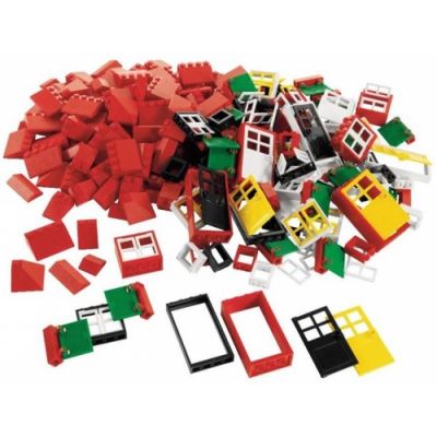 LEGO Education uksed, aknad ja katuseklotsid, 278 osa, 4+