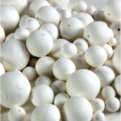 Pulp balls, 10 - 40 mm, 250 pcs