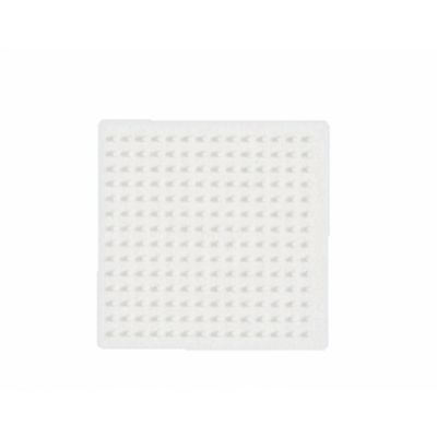 Handmade pearl bases, square 75 x 75 mm, 10 pcs