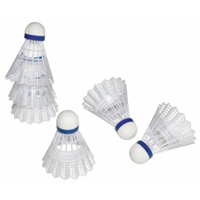 Badminton balls, medium speed, cork button, 6 pcs
