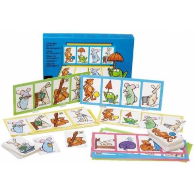 Language game, 1-4 players, 4+