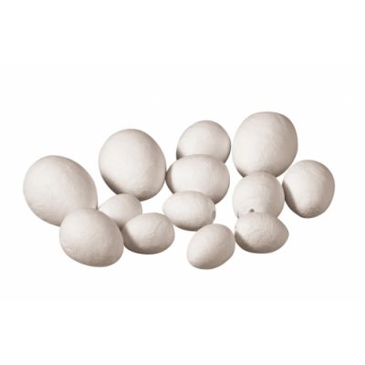 Pulp eggs, 3 sizes, total 100 pcs