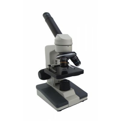 Primary school microscope, 40x, 100x and 400x magnification, LED illumination