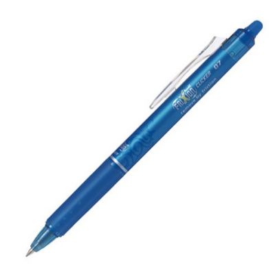 Rollerball pen Pilot Frixion CLICKer 0,7mm, erasable, light blue