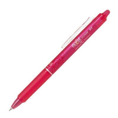 Rollerball pen Pilot Frixion CLICKer 0,7mm, erasable, pink