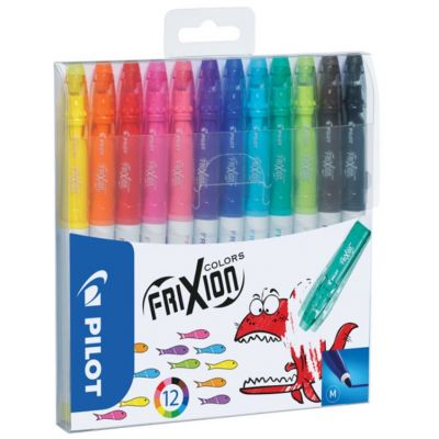 Felt-tip pens Pilot Frixion Colors, erasable, 12 colors / set