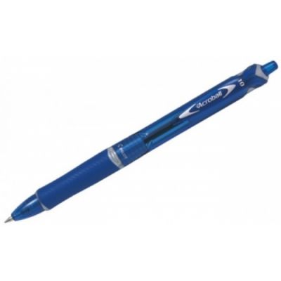 Ballpoint pen Pilot Acroball plastic BeGreen, F 0.7mm, blue