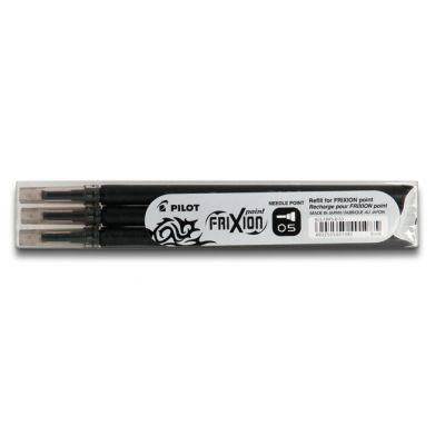 Ink core Pilot Frixion Point 0.5 black 3pcs / pc