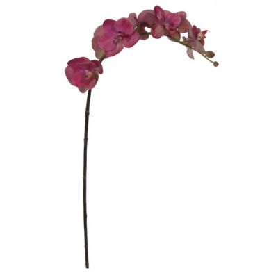 Artificial flower ORCHID / warm purple 77cm