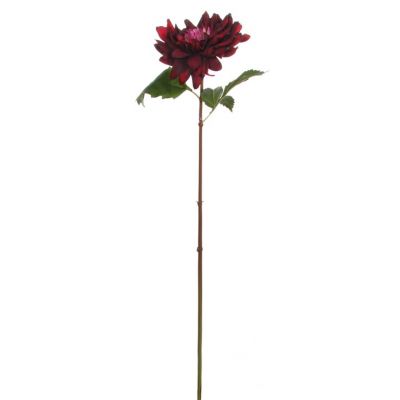 Artificial flower LIILIA STAR in a glass vase, bouquet / purple105cm