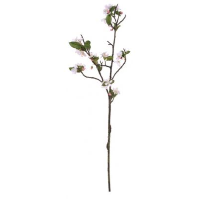 Artificial flower CHERRY / with pink flowers 100cm