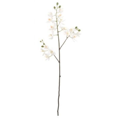 Artificial flower ORCHID Mini, 3 branches / white 70cm