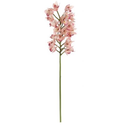 Artificial flower ZYMBIDIUM Mini / red purple 87cm