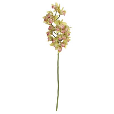 Artificial flower SYMBIDIUM Mini / green 87cm