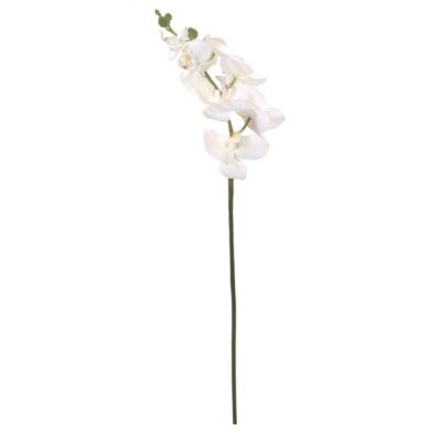Artificial flower ORCHID / white 57cm