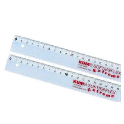 Joonlaud 15 cm Wedo KUM Flex Proff, flexible,assortii