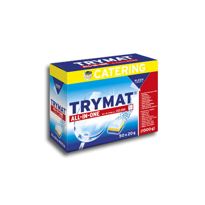 Nõudepesumasina tabletid TRYMAT  All in One 20gr/tk, 50tk/pk