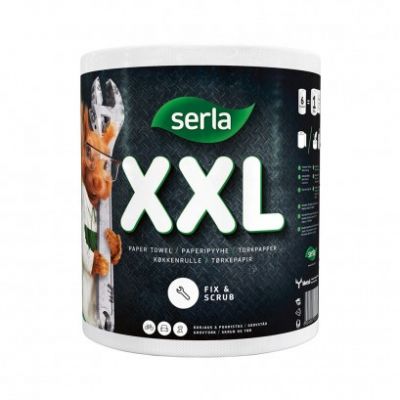 Roll towel Serla Orava XXL 2-layer, roll 75m / 326 sheets