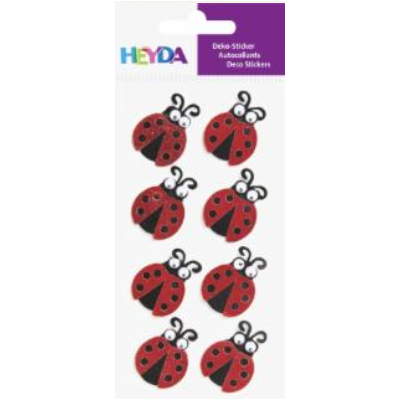 Stick-On's Mix Ladybug