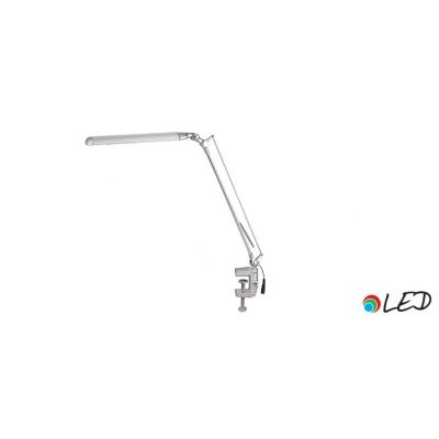 Luminaire ALCO 9214 LED, with clamp / 230V-12x0.5W, 4.000K, 300lm, 1750lux-40cm / silver gray