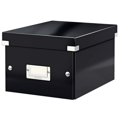 Storage Box Click & Store Leitz WOW Small, Black