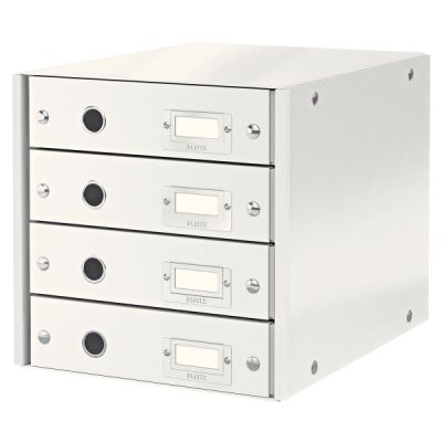 Drawer Cabinet Click & Store Leitz WOW 4 drawers