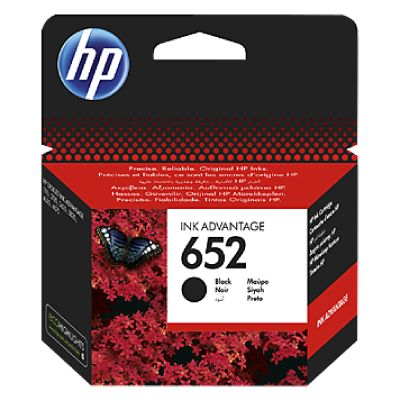 Tint HP 652 Black Original Ink Advantage Cartridge (360 pages)