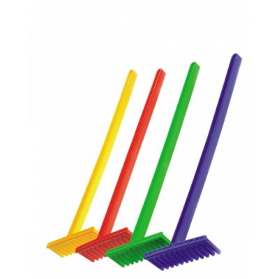 Toy rake, length 48 cm, plastic, 1+