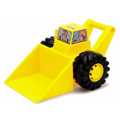 Sandbox bucket, with handle and wheels, length 32 cm, 2+