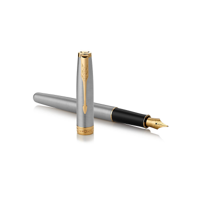 Fountain pen Parker Sonnet Stainless Steel GT, Fine