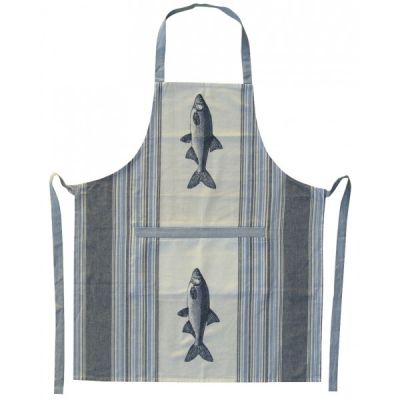 Apron - Fish, cotton, 40° machine wash, 70x85cm