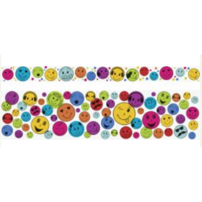 Deco tapes Emojis 15mm/45mmx5m, 2pcs
