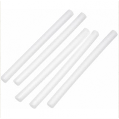 Glue sticks 10cm, 7mm. transparent, 12pcs