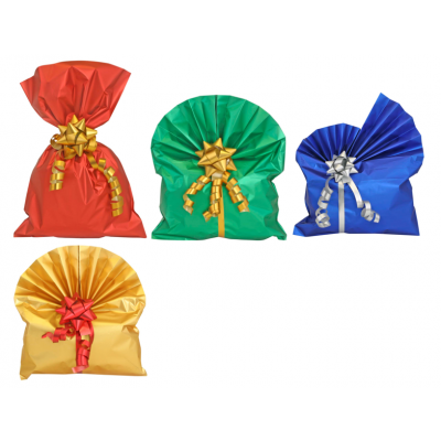 Gift bag foil 34x50 different colors