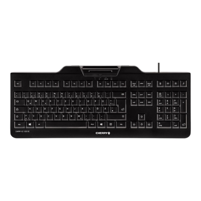 Klaviatuur Cherry KC1000 SC EE layout (EST) smartcard module (ID-kaardilugeja) JK-A0100EE-2 1YW