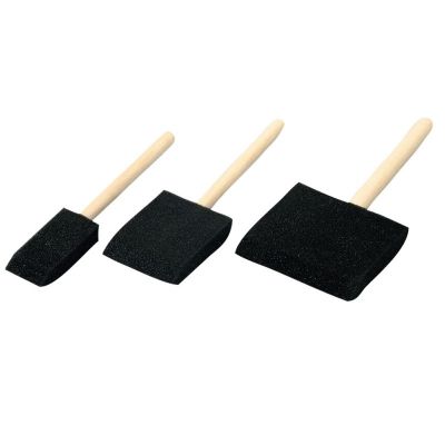 Brush sponge, 25, 50 and 100 mm