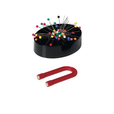 GrabbIt Magnetic Pin Cushion - Red