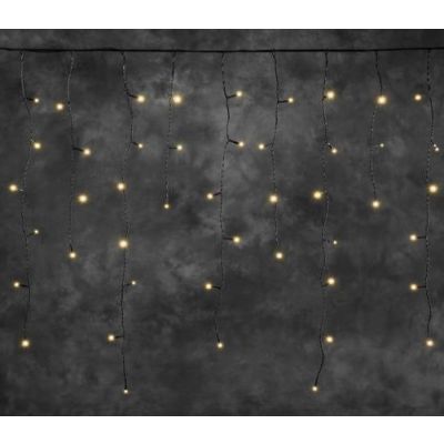 Icicle type light chain 4811-807, 100 amber-yellow LED light, 31V / L-250cm