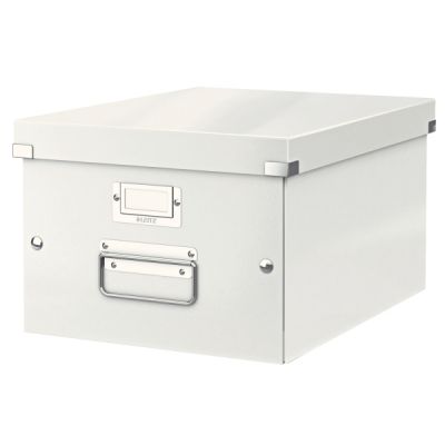 Storage Box Click & Store Leitz WOW Medium, White