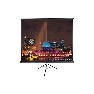 Elite Screens | Tripod Series | T113UWS1 | Diagonal 113 " | 1:1 | Viewable screen width (W) 203 cm | Black