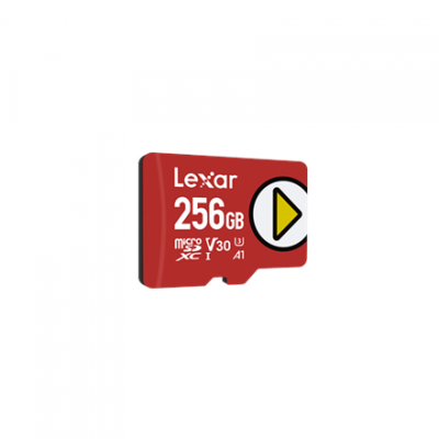 Lexar | Play UHS-I | 256 GB | MicroSDXC | Flash memory class 10