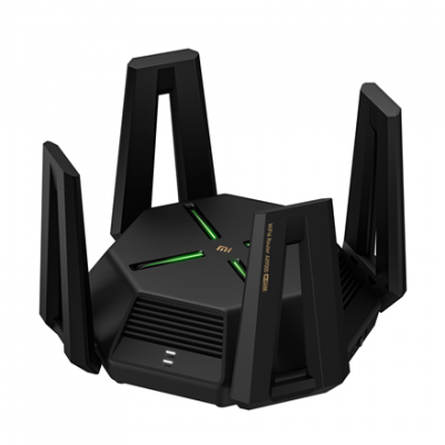 Tri-Band Wireless Wi-Fi 6 Router | Mi AX9000 | 802.11ax | 4804+2402+1148 Mbit/s | 10/100/1000/2500 Mbit/s | Ethernet LAN (RJ-45) ports 5 | Mesh Support Yes | MU-MiMO Yes | No mobile broadband | Anten