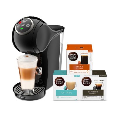 DELONGHI Dolce Gusto EDG315.B GENIO S PLUS black capsule coffee machine