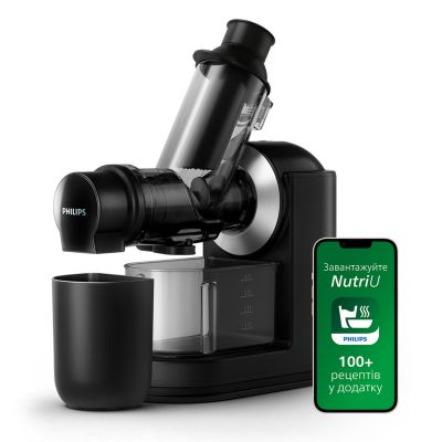 Philips Viva Collection Masticating juicer HR1889/70, XL tube, 150W