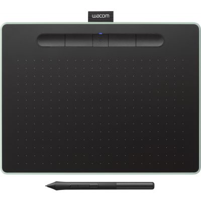 Wacom graafikalaud Intuos M Bluetooth, pistaatsiaroheline