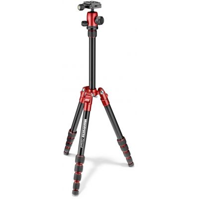 Manfrotto statiiv Element Traveller Small MKELES5RD-BH, punane