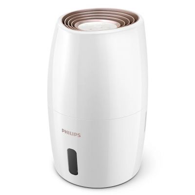 Philips | HU2716/10 | Humidifier | 17 W | Water tank capacity 2 L | Suitable for rooms up to 32 m | NanoCloud evaporation | Humidification capacity 200 ml/hr | White