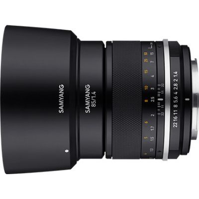 Samyang MF 85mm f/1.4 MK2 objektiiv Sonyle