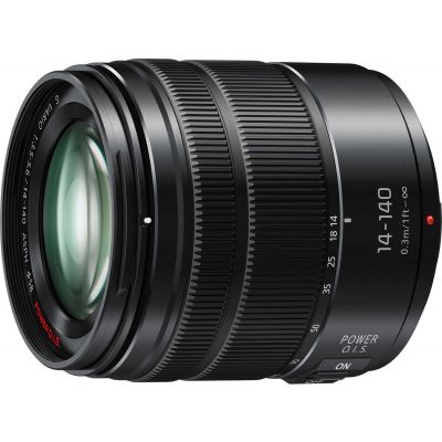 Panasonic Lumix G Vario 14-140mm f/3.5-5.6 II ASPH. POWER O.I.S. objektiiv, must