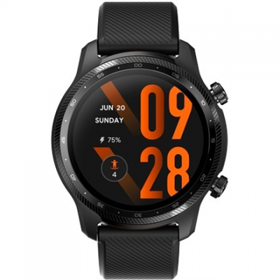 TicWatch Pro 3 Ultra GPS Smart watch NFC GPS (satellite) AMOLED + FSTN 3.56 cm (1.4") Activity monitoring Yes Bluetooth Wi-Fi Shadow Black